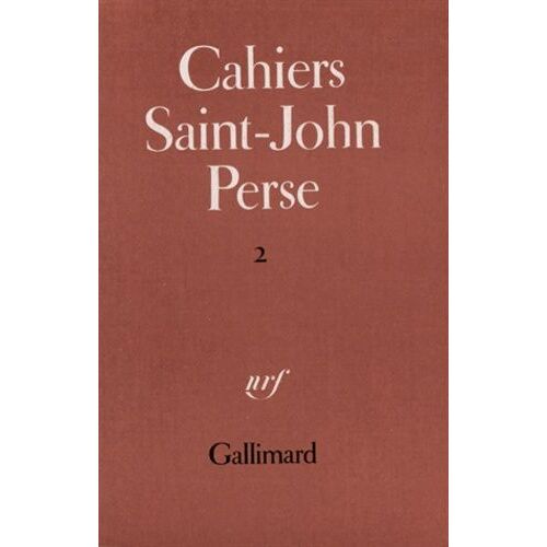Cahiers Saint-John Perse - Tome 2