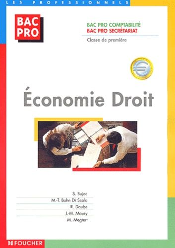 Economie Droit 1ère Bac Pro Comptabilité/Secrétariat