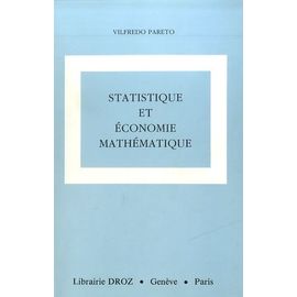 Oeuvres Complètes - Tome 8, Statistique Et Économie Mathématique