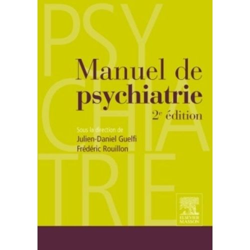 Manuel De Psychiatrie