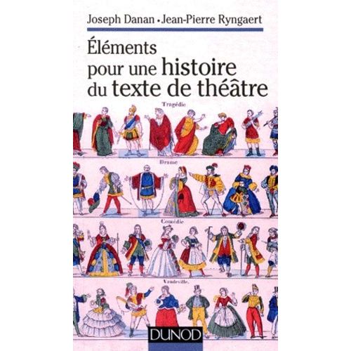 Elements Pour Une Histoire Du Texte De Theatre