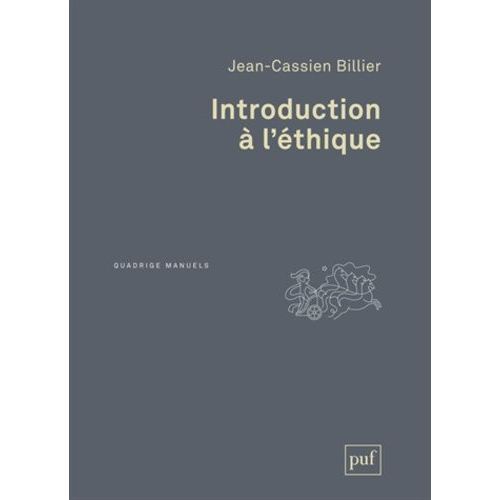 Introduction À L'éthique