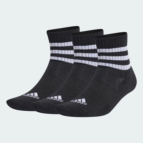 Chaussettes Basses Molletonnées 3 Bandes Sportswear (3 Paires) Adidas Sportswear Ebb66 - 28-30