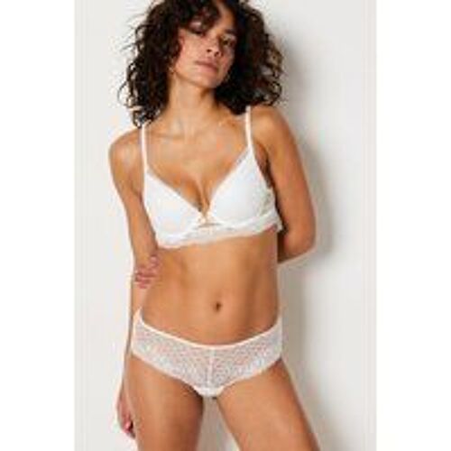 Shorty En Tulle - Jewel - 38 - Ecru - Femme - Etam