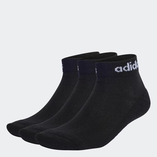 Socquettes Matelassées Linear (3 Paires) Adidas Sportswear Ebb43 - 43-45