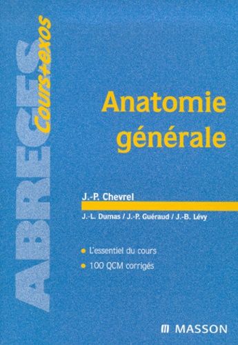 Anatomie Générale - Introduction À L'étude De L'anatomie