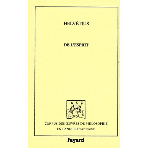 De L'esprit
