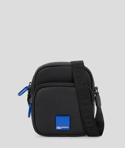 Kl Jeans - Klj Box Logo Crossbody Bag, Homme, Noir, Taille: One Size