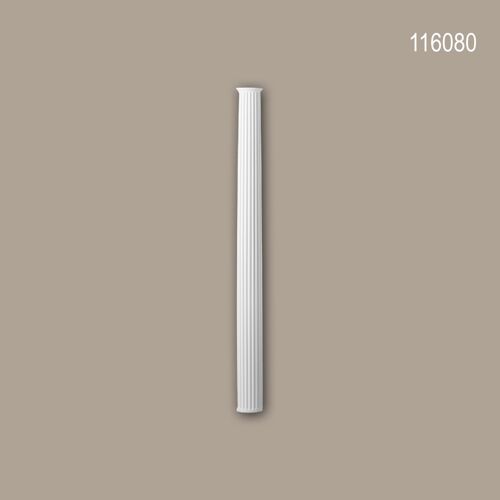 Fût de demi-colonne 116080 Profhome Colonne Élement décorative style Néo-Classicisme blanc