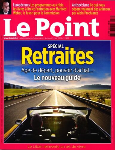 Le Point 2436 : Spécial Retraites