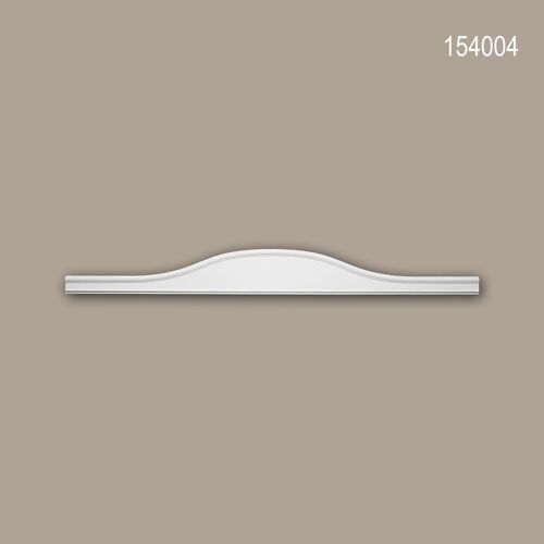 Fronton 154004 Profhome Encadrement de porte design intemporel classique blanc