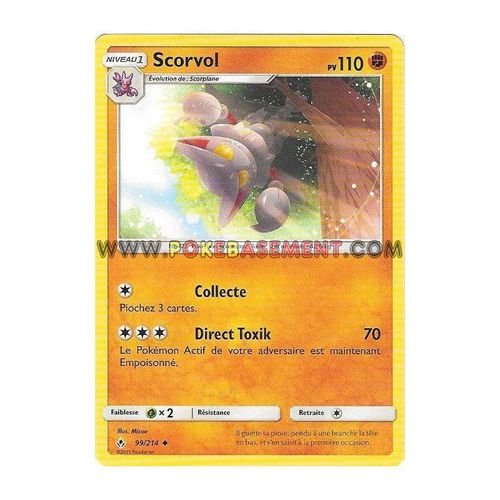 Carte Francaise Scorvol 99/214 Série Alliance Infaillible