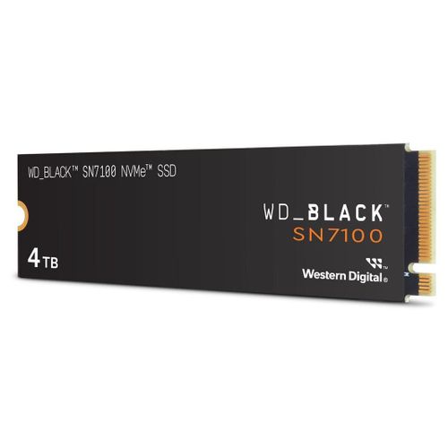 WD_BLACK SN7100 WDS400T4X0E-00CJA0 - SSD - 4 To - interne - M.2 2280 - PCIe 4.0 x4 (NVMe)
