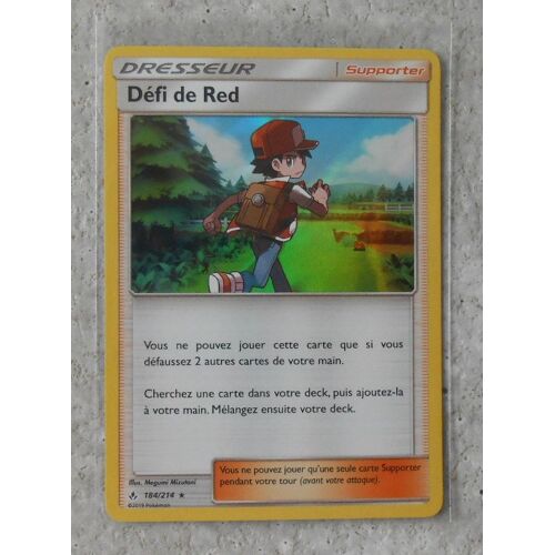 Defi De Red Holo 184/214 - Sl10 - Alliance Infaillible - Vf