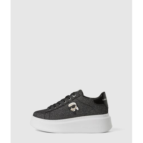 Karl Lagerfeld - Ikon Baskets Komet, Femme, Noir/gris, Taille: 40