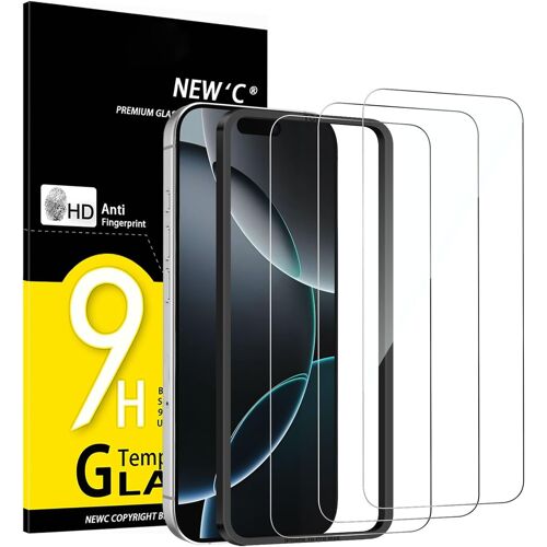 KALANKA-Lot de 3, Verre Trempé pour iPhone 17 Pro Max, iPhone 16 Pro Max (6,9¿) Film en Protection écran efficace contre les Rayures - Ultra Résistant - HD Transparent - Outil d'installation facile
