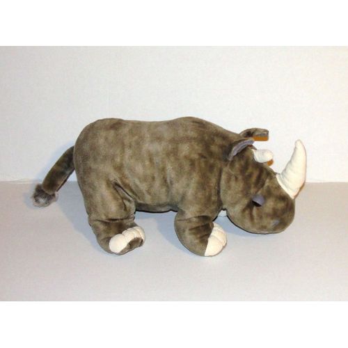 Peluche Rhinoceros 32 Cm Doudou Animal De La Savane