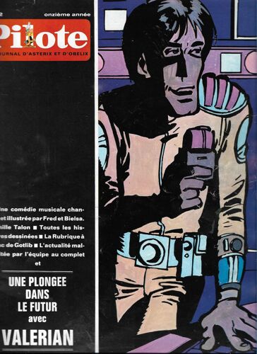 Pilote N°522 - Une Plongee Dans Le Futur Avec Valerian