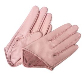 Gants En Cuir Véritable Pour Femmes Mitaines Féminines Élégantes Noires En Peau De Mouton Pure Style Court S2885 2024