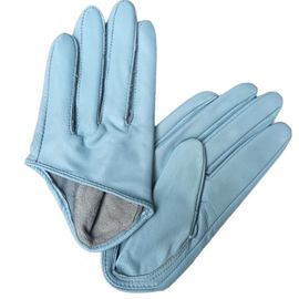 Gants En Cuir Véritable Pour Femmes Mitaines Féminines Élégantes Noires En Peau De Mouton Pure Style Court S2885 2024