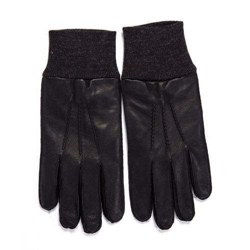Gants En Cuir De Mouton Véritable Pour Hommes Mitaines De Conduite Coupe-Vent Chauds 100% Peau De Mouton Haute Qualité Automne Hiver S2614