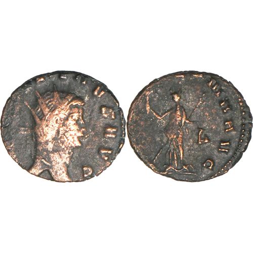 Rome - Antoninien - Gallien - Pax Aeterna - Tres Rare, ¿ À D. - Ric 253 Var. - 19-190