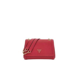 Sac bandoulière Guess Noelle Saffiano Femme Rouge