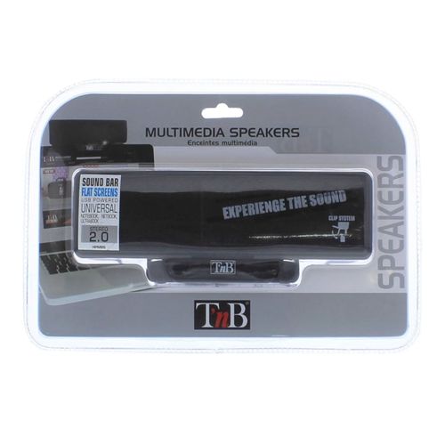 T'nB HPMBS Barre de Son Multimédia 2.0 2x2 W NoirJack 3.5mm