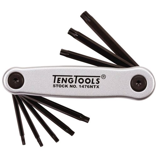Jeu de clés TX 9-40 8 pcs Teng Tools 1476NTX