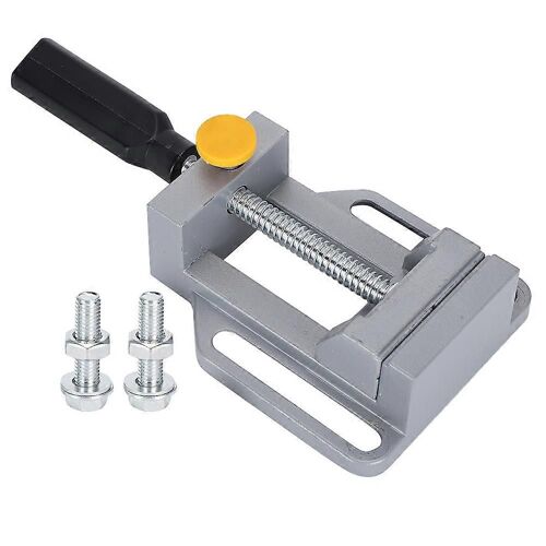 Établi Vice FlatNose Miniature Pince à angle droit Outil de perceuse Alliage d'aluminium