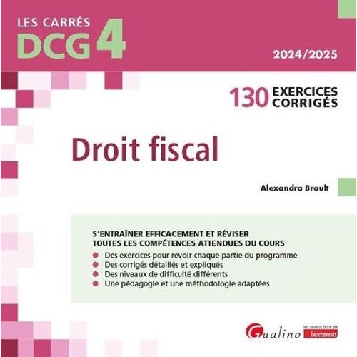 Droit Fiscal Dcg 4 - 130 Exercices Corrigés