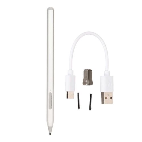 Pour Pro 3 Stylet Magnétique 4096 Pression MPP2.0 Touches de Raccourci Rejet de la paume Smart Pen pour Pro 4 5 6 7 X 8 Livre 1 2 3 Couleur Argent