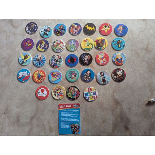 Pogs Super Hero Girls Serie Mc Donald's
