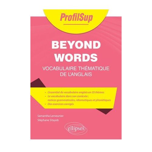 Beyond Words - Vocabulaire Thématique De L'anglais
