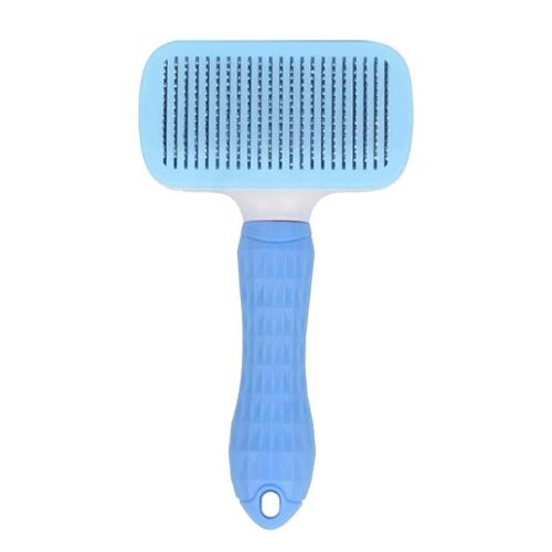 Brosse Autonettoyante Pour Animaux De Compagnie Bouton De Conception Brosse De Toilettage Portable Pour Animaux De Compagnie Chat Chien Épilation