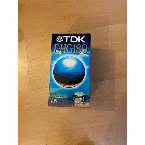 T.D.K., VHS, EHG180