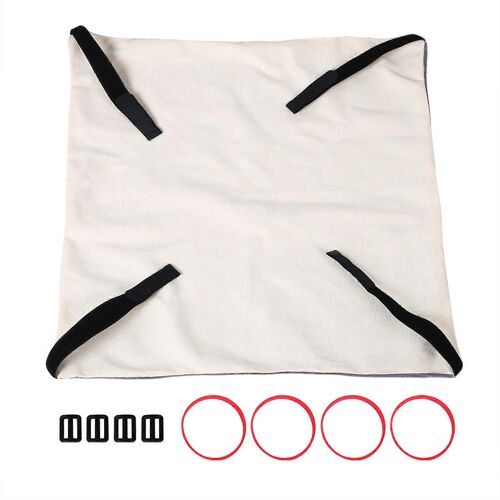 Chat Hamac Doux Sous Chaise Table Hamacs Animaux De Compagnie Suspendu Tapis De Lit Pour Petits Chiens (Beige Grey S)