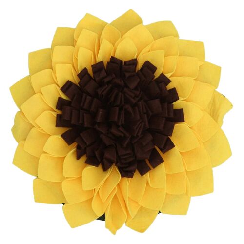 Coussinet De Reniflement De Tournesol La Résistance Aux Morsures Les Jouets Pour Animaux De Compagnie Encouragent Les Compétences Naturelles De Recherche De Nourriture Soulagement Du Stress Pour Les A