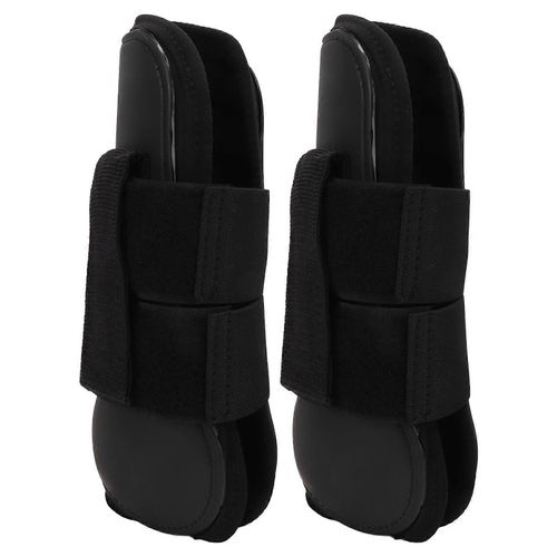 Bottes Avant De Cheval Protection De Jambe Avant De Cheval Légère Réglable Pour L¿Équitation De Saut D'obstaclesbottes De Jambe Avant Noires L