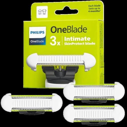 3x Lame Pour Philips Oneblade Skinprotect Intime Qp229 Rasoir Pour Femme 