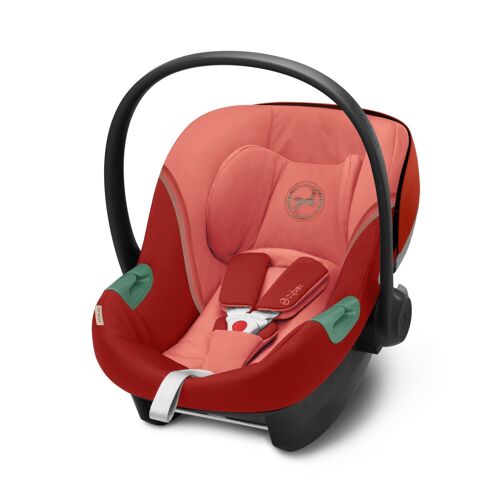 Siège Auto Coque Aton S2 I-Size Hibiscus Red - Cybex Gold