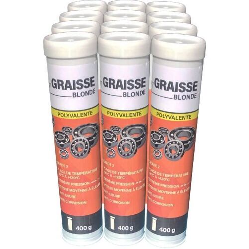 Méduze - Lot 12 Cartouches De Graisse Blonde 400g