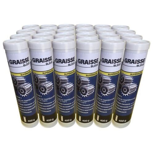Méduze - Lot 24 Cartouches De Graisse Bleue 400g