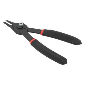Pince à anneau élastique de 6 pouces Pince à circlips externe interne de construction en acier pour le retrait des anneaux de retenue Mâchoire droite