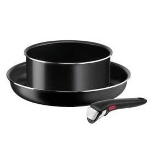 Poêle En Aluminium - Set Ingenio Easy Cook'n Clean Tefal - Le Set De 3 Pièces
