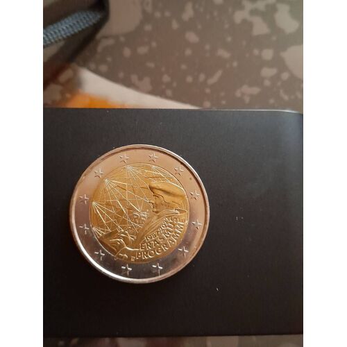 Vends Pièce De 2 Euros Rare Erasmus Programme 1999-2099