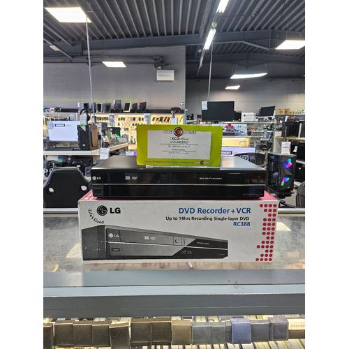 Lecteur DVD + VHS LG RC388