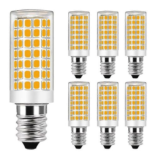 Ensemble De 6 E14 9w Led Ampoule Equivalent Halogène Ampoule 75w-Blanc Chaud 3000k-Pas Dimmable-Ac 220-240v
