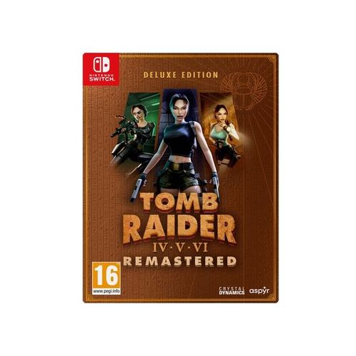 Tomb Raider IV-VI Remastered Starring Lara Croft Deluxe Edition Switch