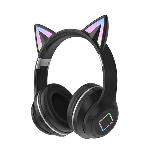Casque Bluetooth DR57 - Longue durée de vie de la batterie Le noir